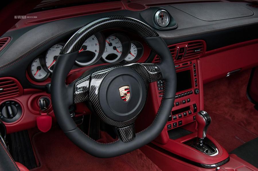  Porsche 911 Turbo Cabriolet by Vilner 2014 года  (фото 4 из 9)